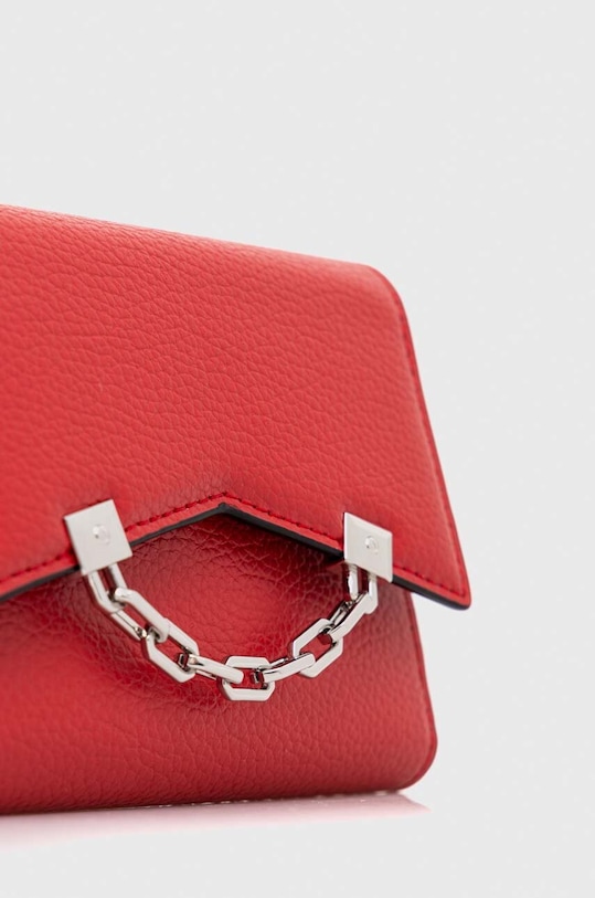 Аксесуари Шкіряний гаманець Karl Lagerfeld 236W3204 червоний