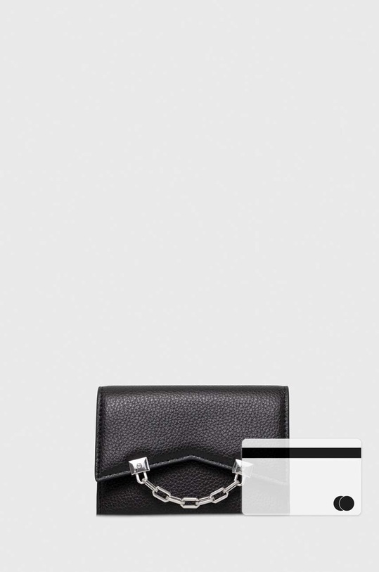 Karl Lagerfeld portofel de piele negru 236W3204