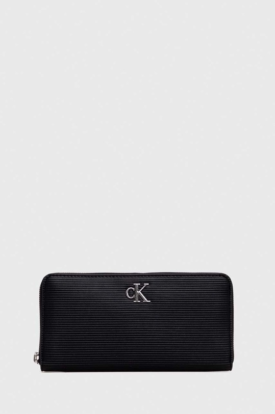 Calvin Klein Jeans portfel drobny wzór czarny K60K611269