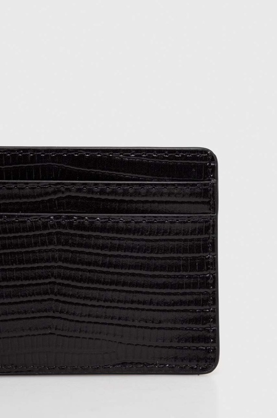 MICHAEL Michael Kors bőr kártya tok 34R4GJ6D1E fekete SS24