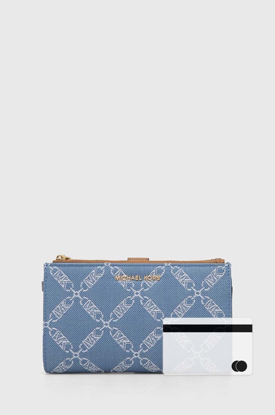 MICHAEL Michael Kors portfel 34R4GJ6W4U niebieski