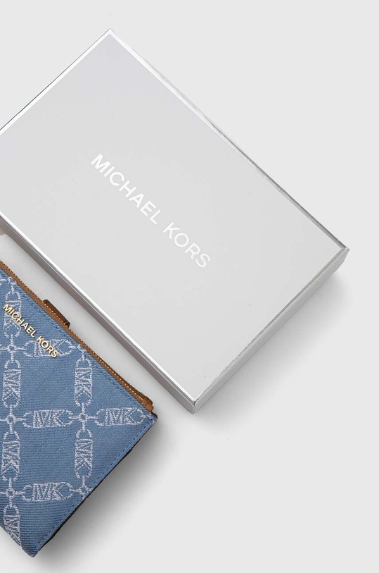 MICHAEL Michael Kors portfel niebieski 34R4GJ6W4U