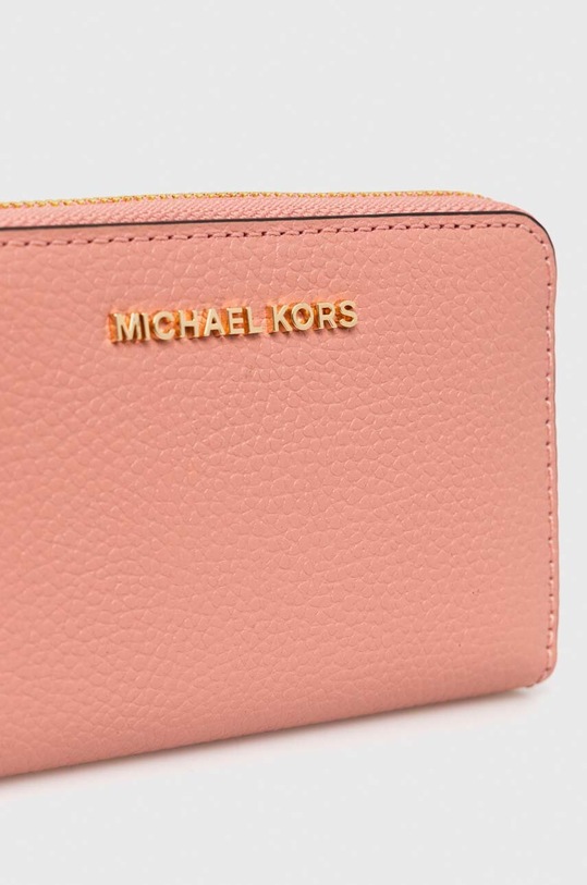 Kiegészítők MICHAEL Michael Kors bőr pénztárca 34H9GJ6D0L rózsaszín