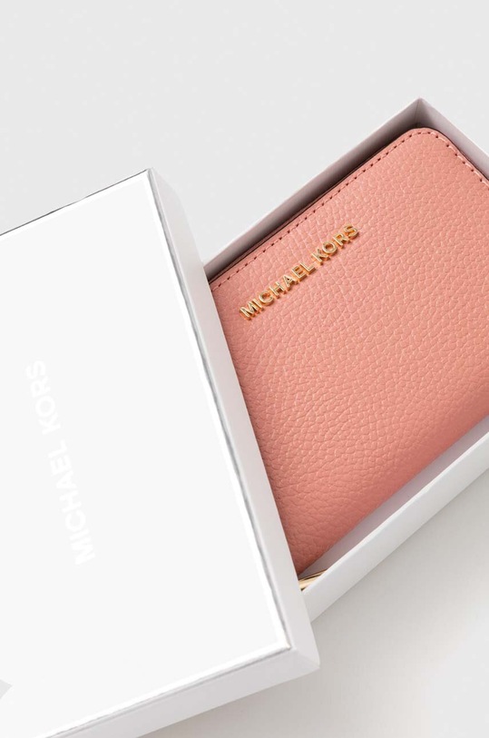 MICHAEL Michael Kors bőr pénztárca 34H9GJ6D0L rózsaszín