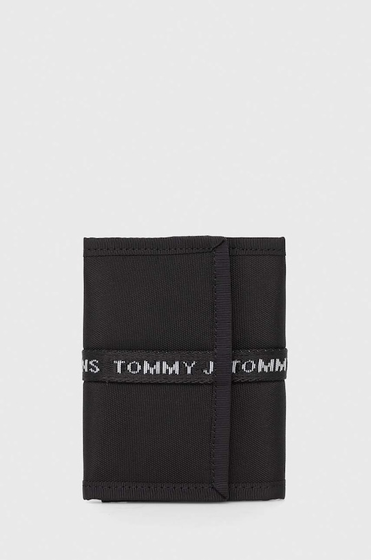 Tommy Jeans portfel tekstylny czarny AM0AM11220