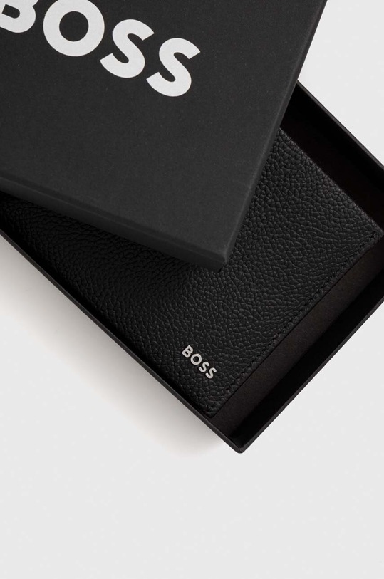 BOSS portfel skórzany 50499255 czarny