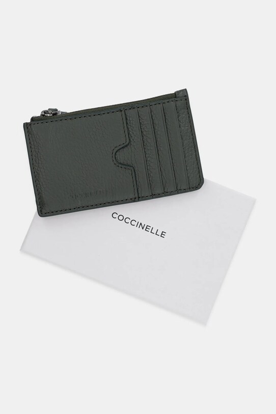 Accesorii Coccinelle portofel de piele E2.MUK.87.02.01 verde