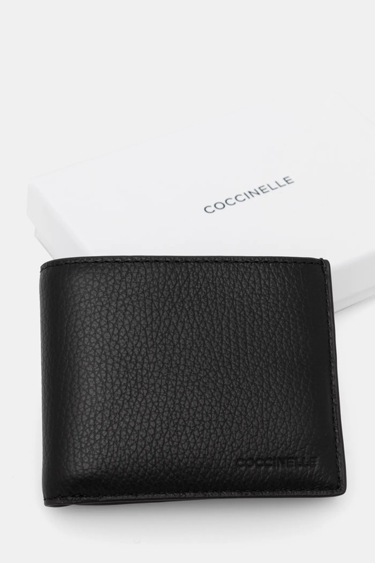 Coccinelle portofel de piele negru E2.MUL.81.04.01