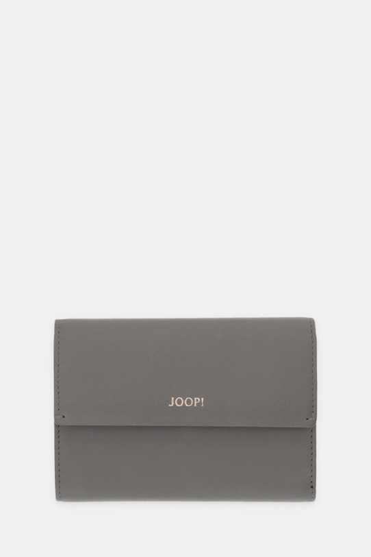 Joop! portfel skórzany skóra licowa szary 4140005982