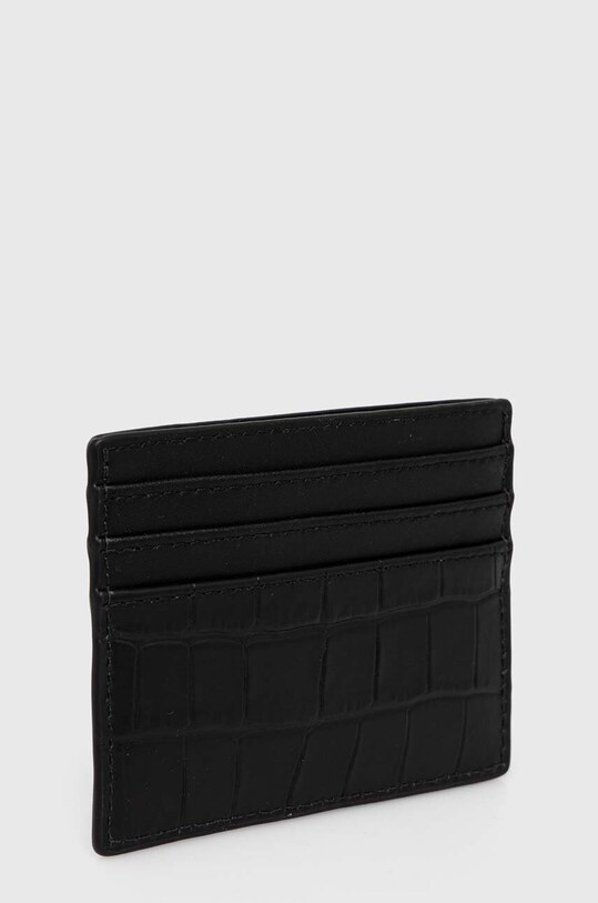 Michael Kors etui na karty skórzane 39F3MHDD2E czarny AW23