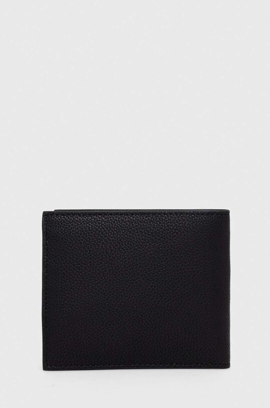 Armani Exchange portofel de piele 958097.3F892 negru AW23