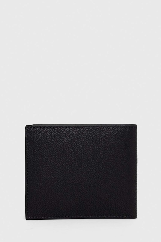 Armani Exchange portofel de piele 958097.3F892 negru AW23