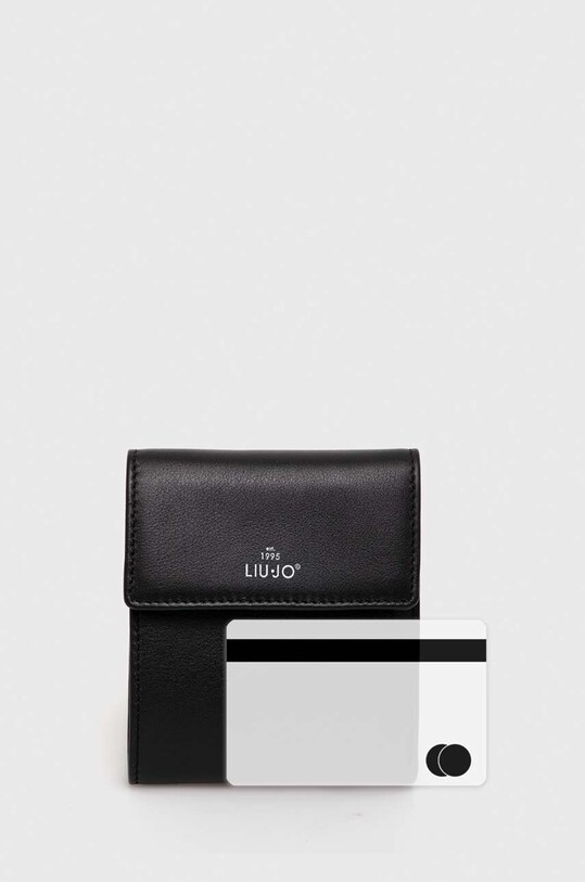 Liu Jo portafoglio in pelle M223P402NAPPASTRETCH nero