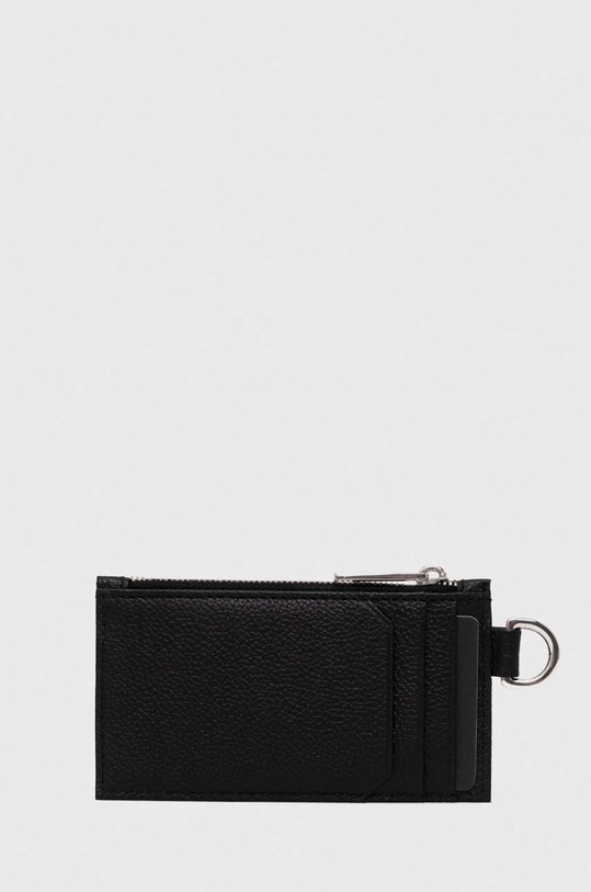 BOSS etui na karty skórzane 50499249 czarny AW23