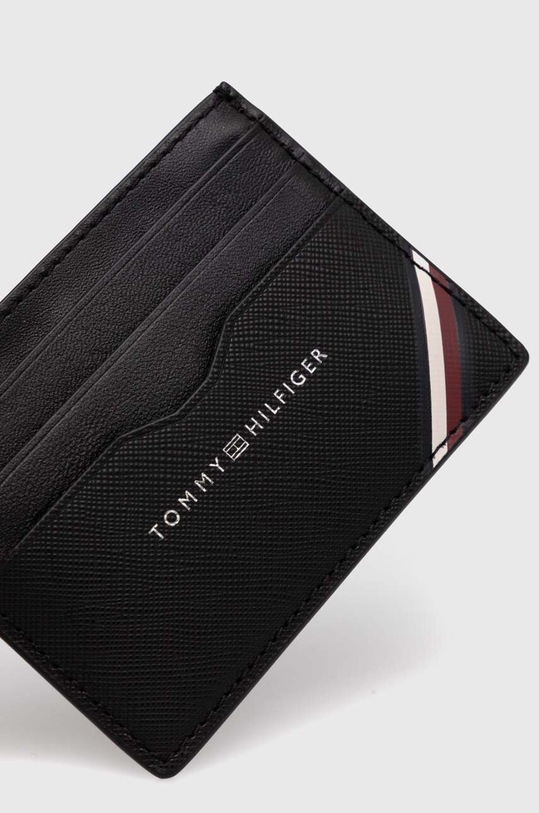 Аксесоари Кожен калъф за карти Tommy Hilfiger AM0AM11583 черен