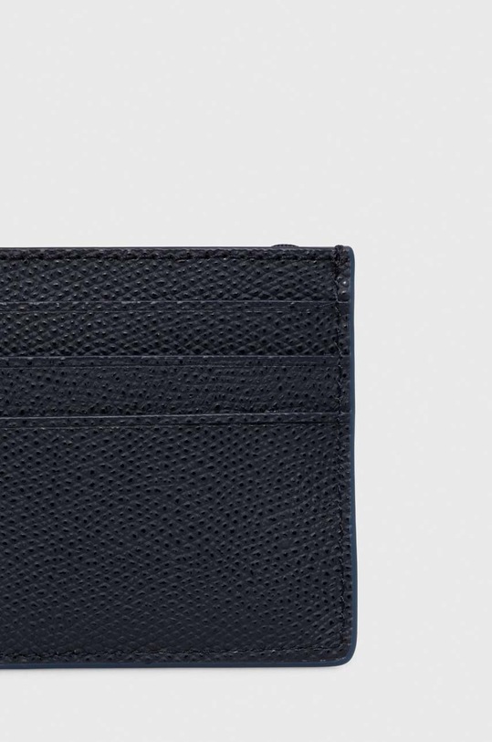 Tommy Hilfiger etui na karty skórzane AM0AM11606 granatowy AW23