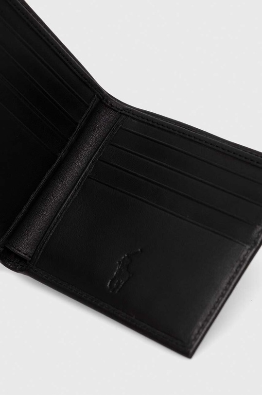 Accesorii Polo Ralph Lauren portofel de piele 405803865 negru