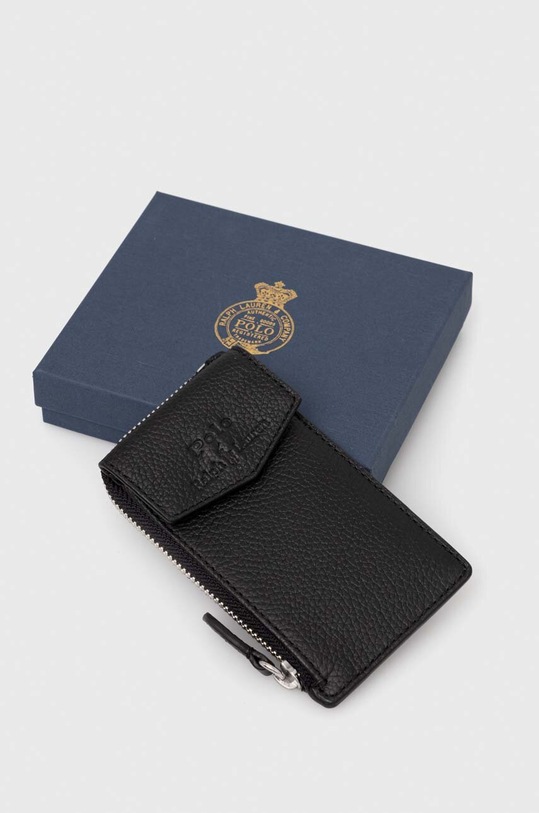 Polo Ralph Lauren etui skórzane czarny 405914164