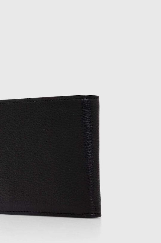 Δερμάτινο πορτοφόλι Polo Ralph Lauren 405914235 μαύρο AW23