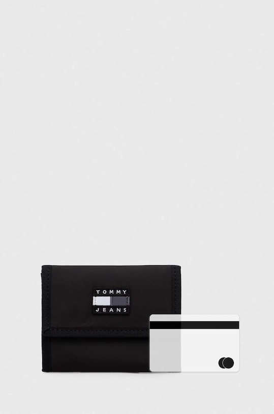 Tommy Jeans portfel czarny AM0AM11714