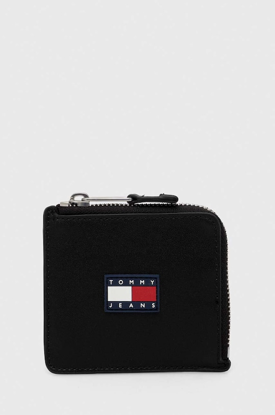 Гаманець Tommy Jeans дрібний узор чорний AM0AM11717