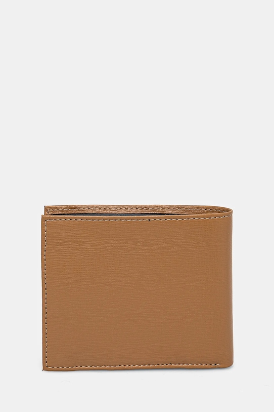 Guess portofel de piele SMCSLE.LEA20 bej SS25