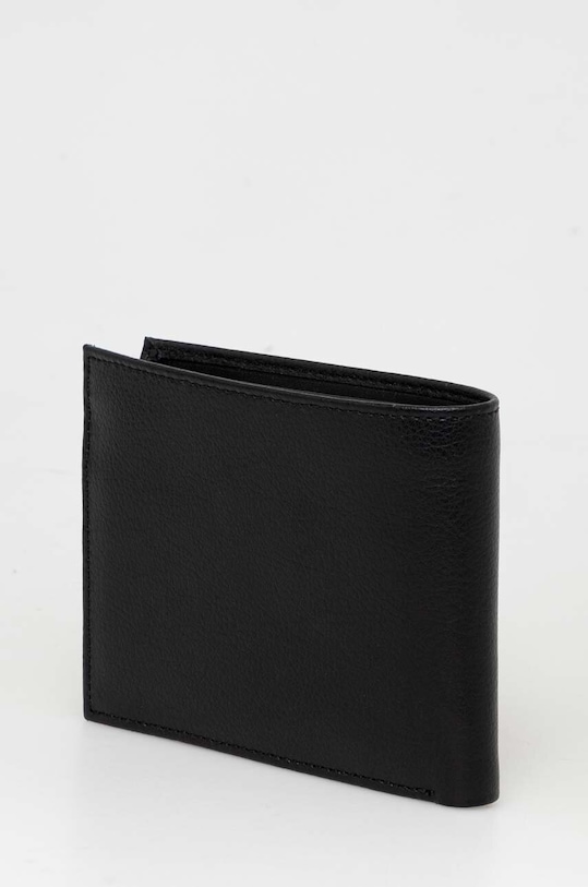 Guess portfel skórzany SMFIDA.LEA20 czarny AW23