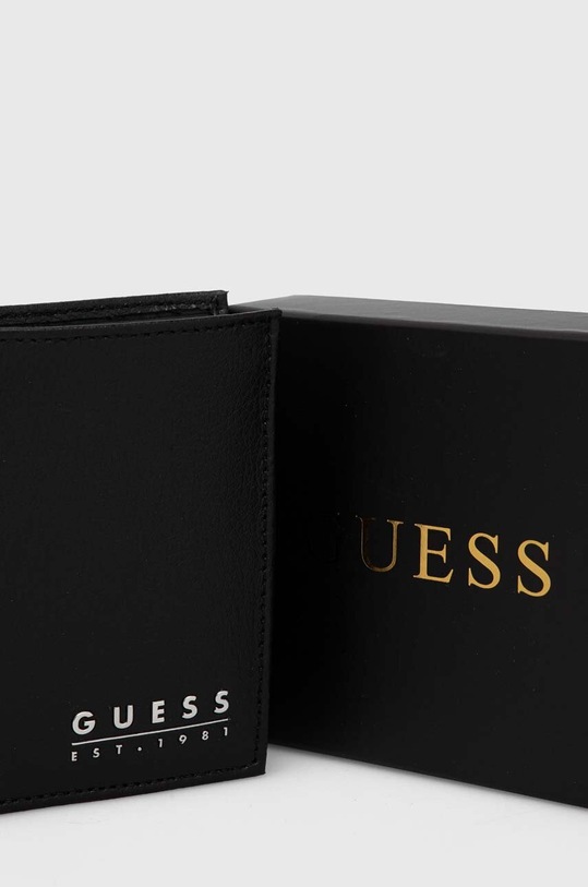 Kožni novčanik Guess SMFIDA.LEA22 crna