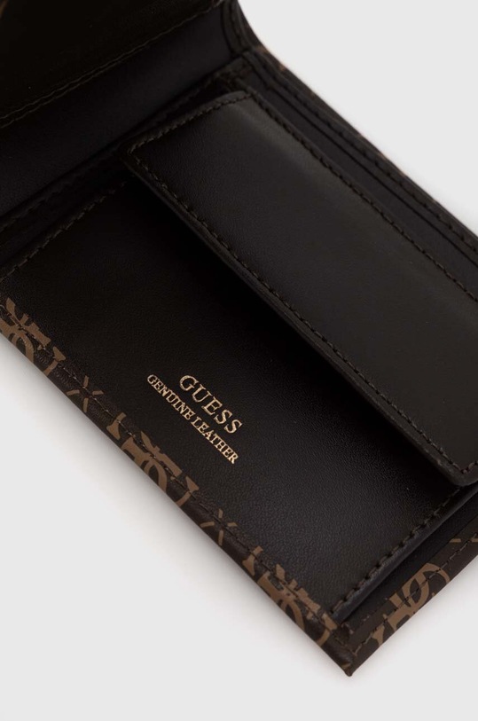 Doplnky Kožená peňaženka Guess VEZZOLA SMVELE.LEA20 hnedá