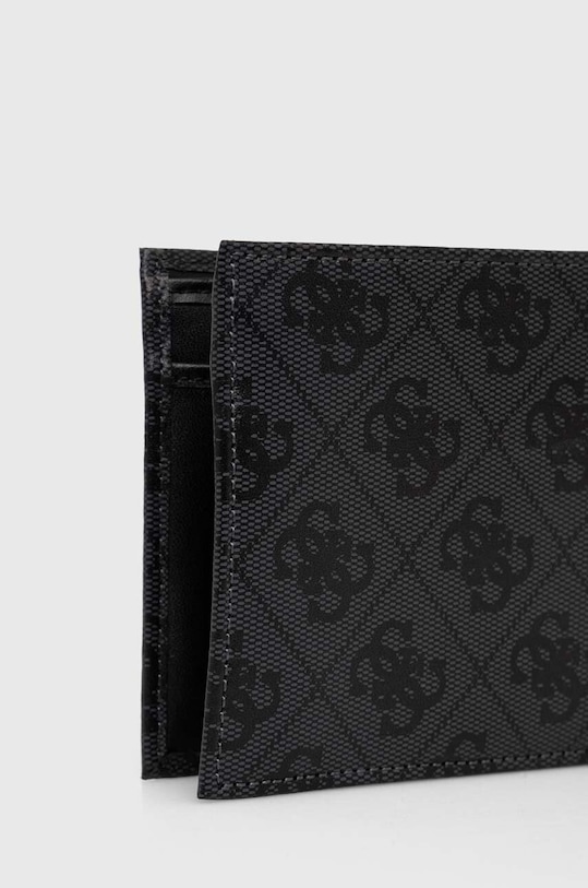 Кожаный кошелек Guess SMVELE.LEA20 серый SS24