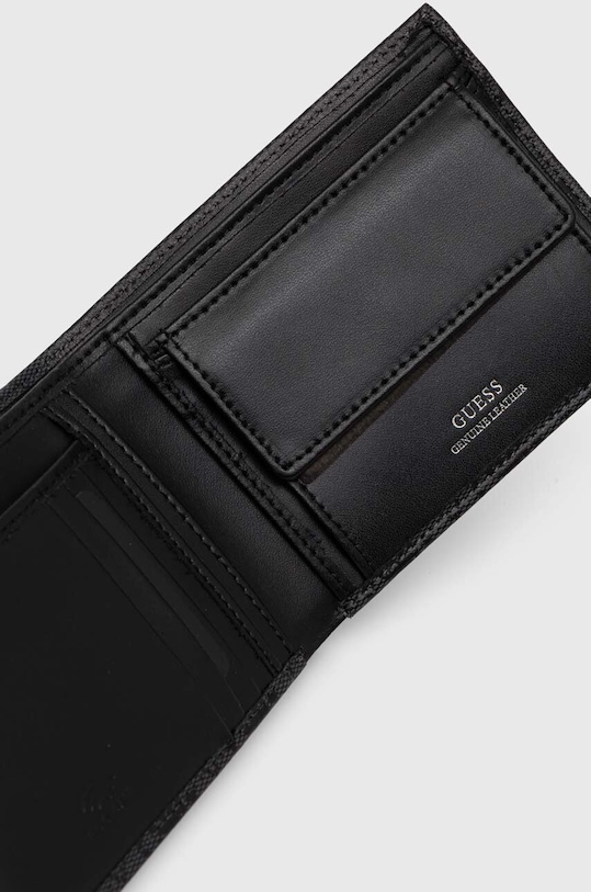 Аксессуары Кожаный кошелек Guess SMVELE.LEA20 серый