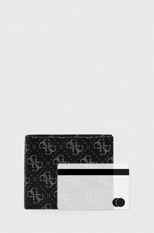 Guess portofel de piele SMVELE.LEA20
