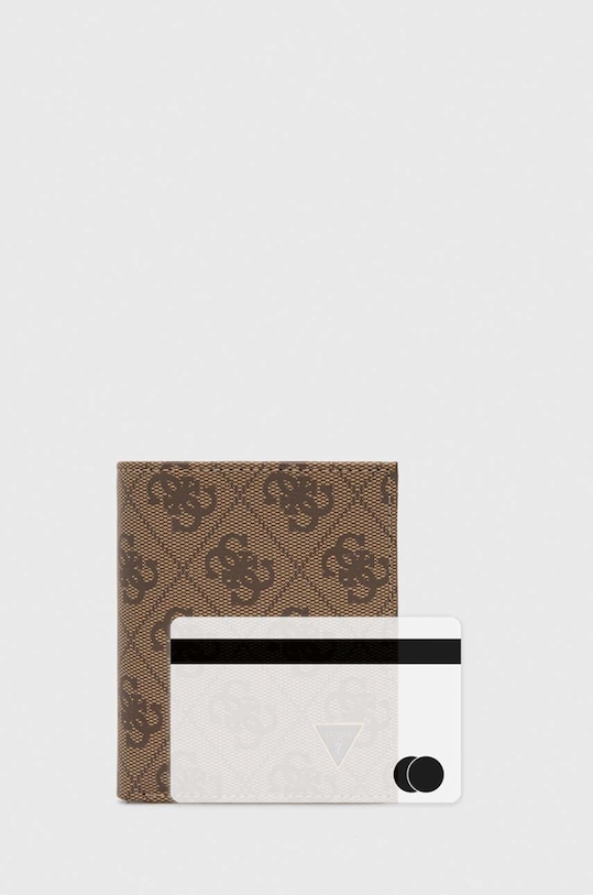 Шкіряний гаманець Guess SMVELE.LEA22