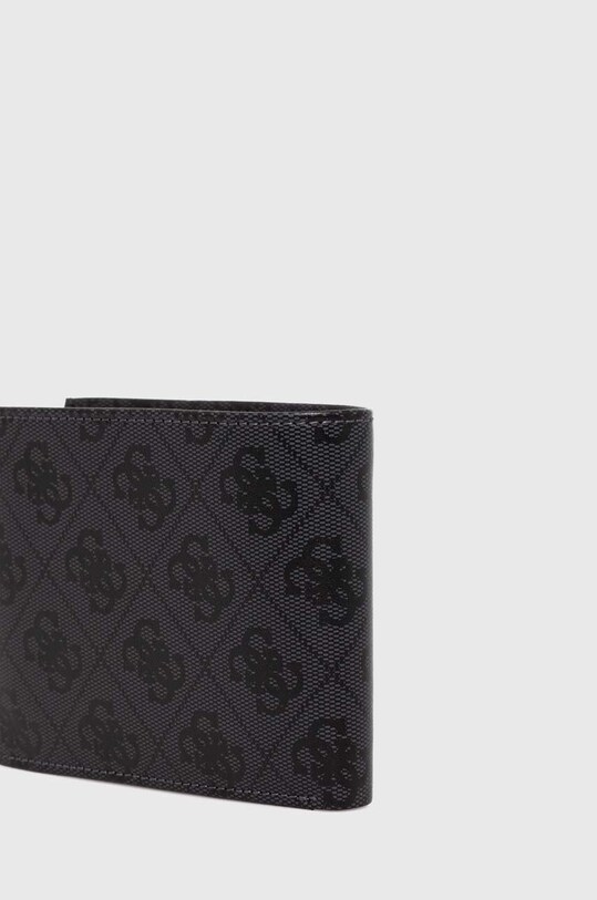 Kožená peňaženka Guess VEZZOLA SMVELE.LEA27 sivá SS24