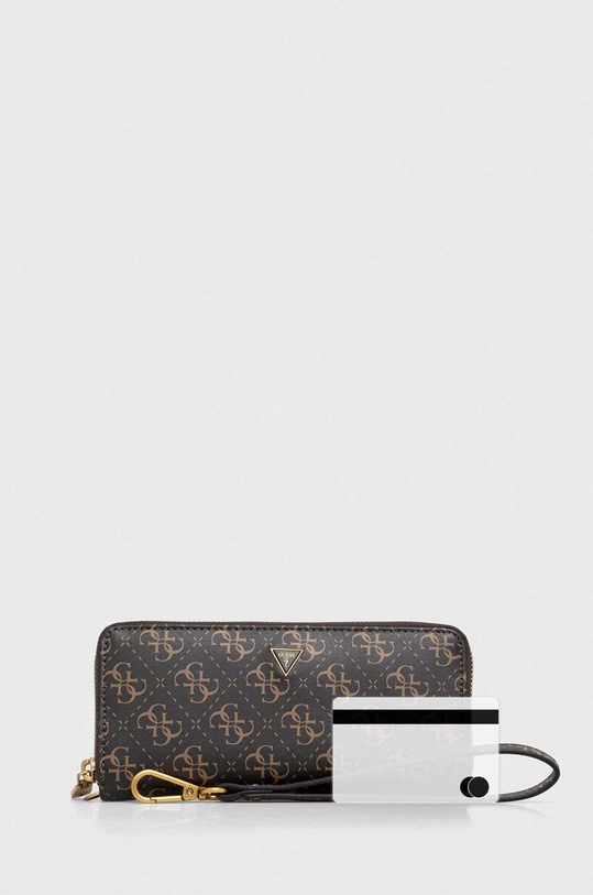 Guess bőr pénztárca VEZZOLA SMVELE.LEA77 barna