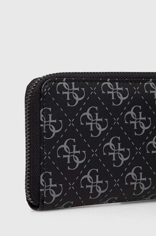 Guess portfel skórzany VEZZOLA SMVELE.LEA77 czarny AW23