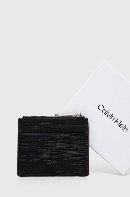 Calvin Klein portfel skórzany K50K510885 czarny AW23