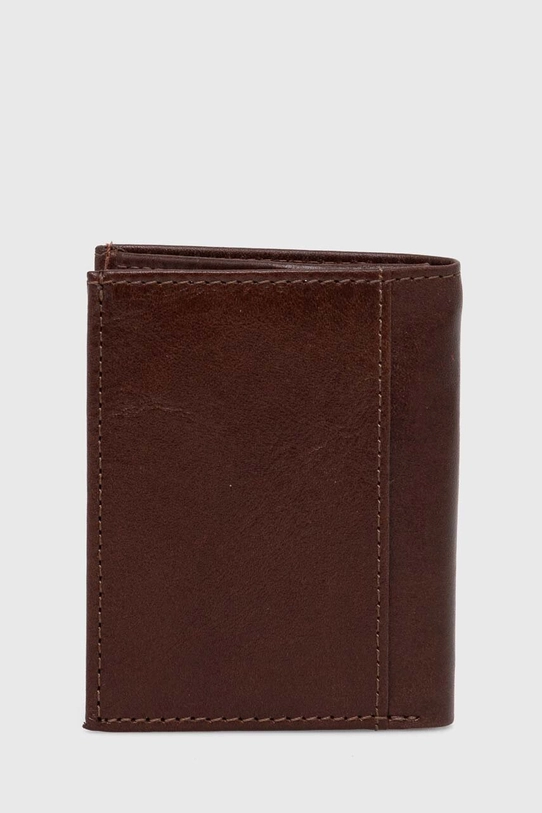 Akcesoria Barbour portfel skórzany Colwell Small Billfold MLG0012 brązowy