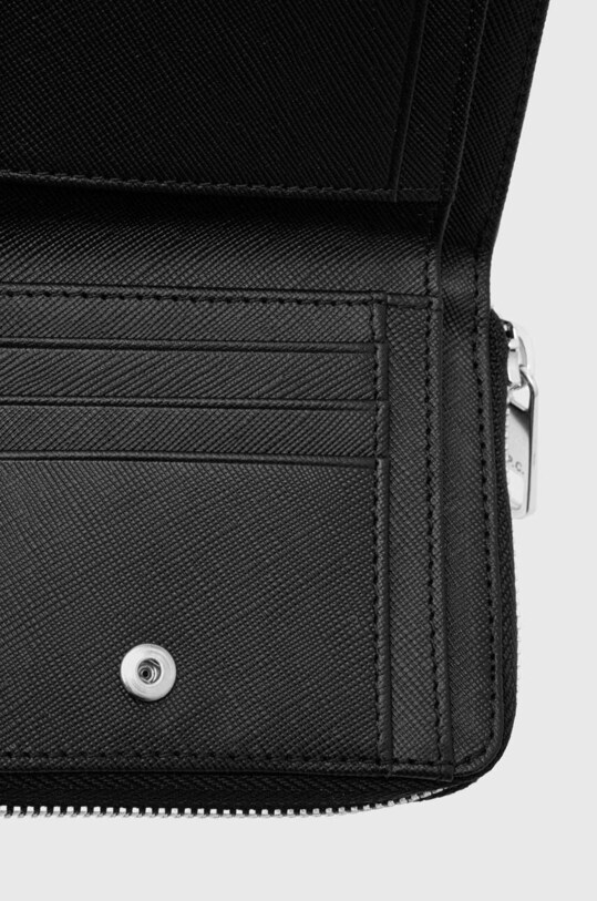 A.P.C. leather wallet black PXBJQ.H63087