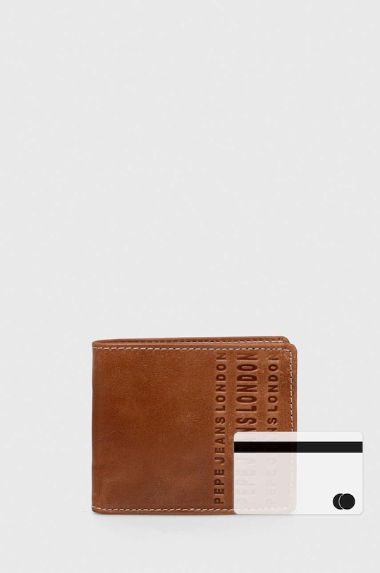 Шкіряний гаманець Pepe Jeans Arnold PM070366.859