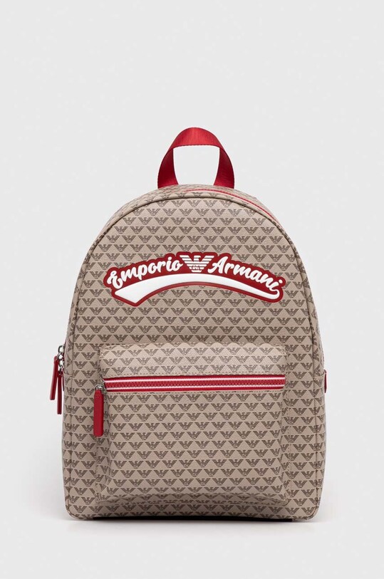 Дитячий рюкзак Emporio Armani синтетичний бежевий 402542.3F599