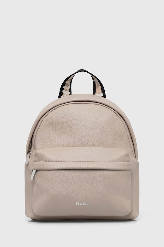 HUGO plecak nie mieści A4 beżowy 50492173