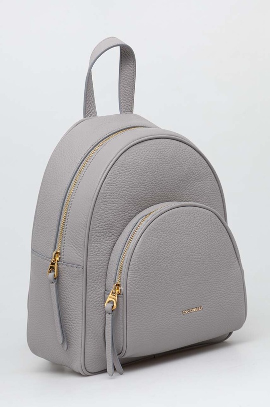 Coccinelle zaino in pelle E1.N15.14.02.01 grigio AA00