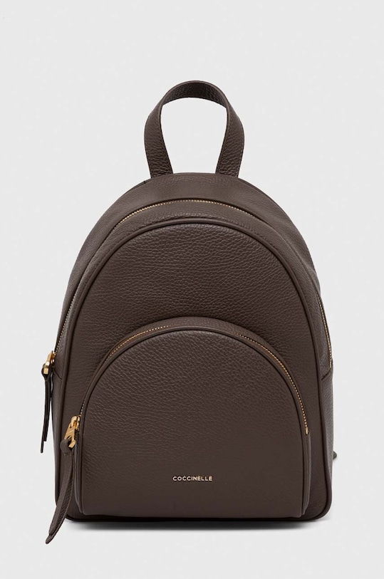 Coccinelle plecak skórzany brązowy E1.N15.14.02.01