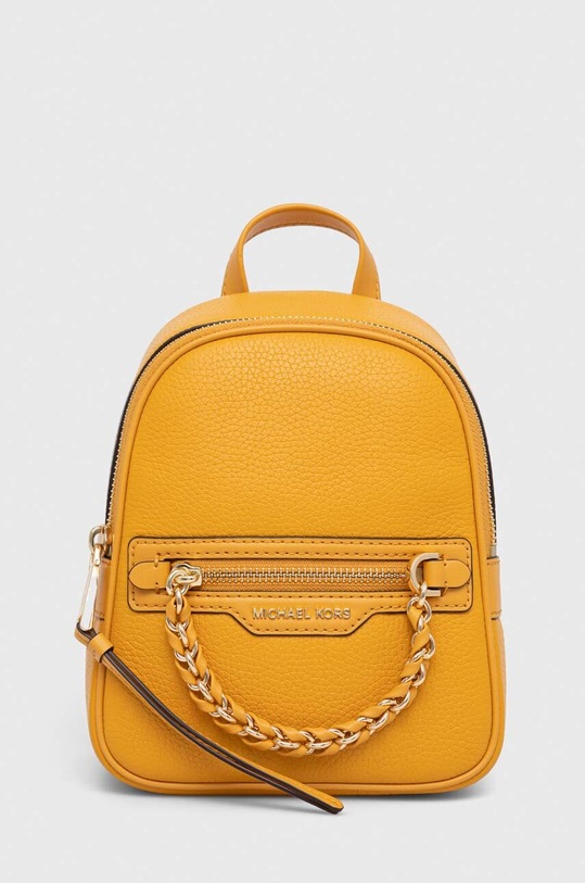 MICHAEL Michael Kors ghiozdan de piele uni galben 30F3G5EB0L