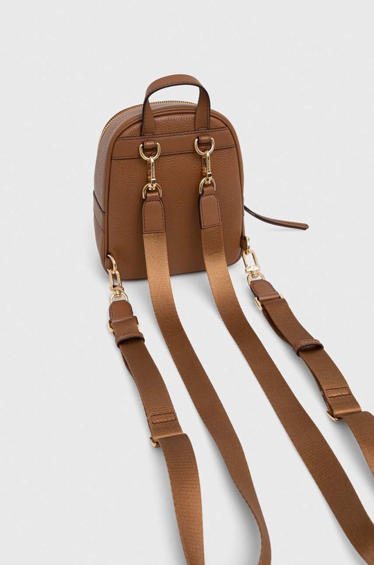 MICHAEL Michael Kors plecak skórzany brązowy 30F3G5EB0Y