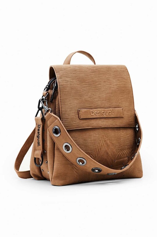 Ruksak Desigual 23WAKP04 ACCESSORIES PU BACKPACK MINI 23WAKP04 smeđa AW23