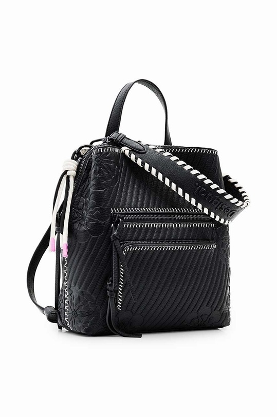 Σακίδιο πλάτης Desigual 23WAKP07 ACCESSORIES PU BACKPACK MINI 23WAKP07 μαύρο AW23