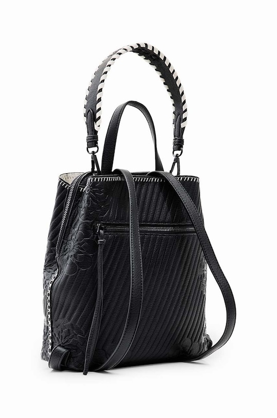 Kiegészítők Desigual hátizsák 23WAKP07 ACCESSORIES PU BACKPACK MINI 23WAKP07 fekete