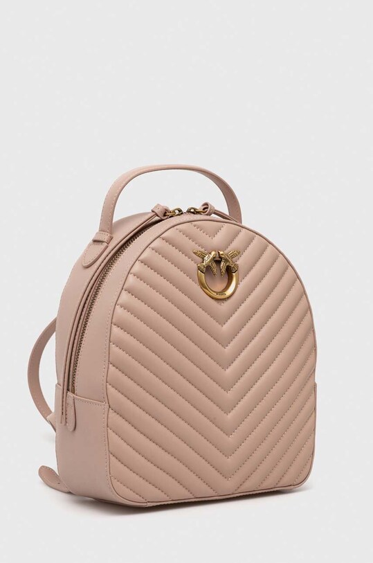 Δερμάτινο σακίδιο Pinko Answear Exclusive 102530.A0GK μπεζ AA00